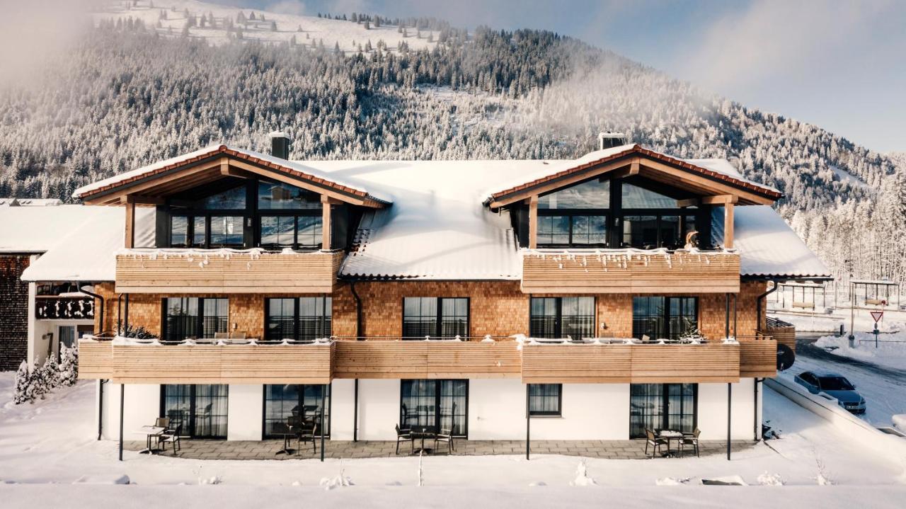 Alpin Lodge - Ihre Ferienwohnung im Allgäu! Bad Hindelang Exterior foto