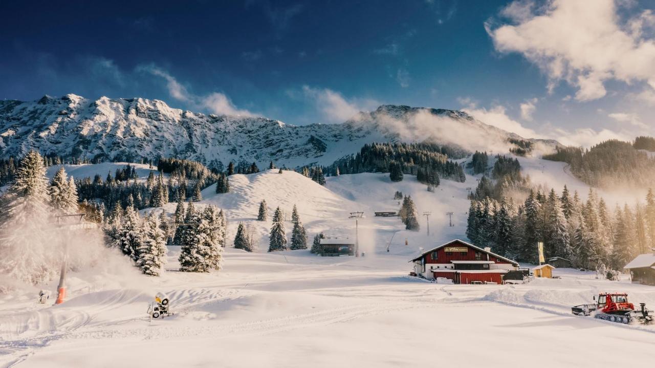 Alpin Lodge - Ihre Ferienwohnung im Allgäu! Bad Hindelang Exterior foto