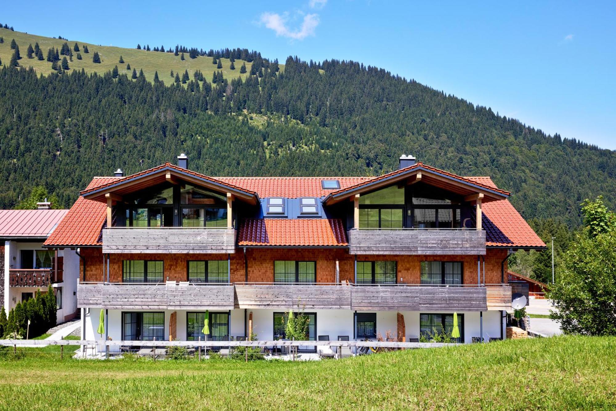 Alpin Lodge - Ihre Ferienwohnung im Allgäu! Bad Hindelang Exterior foto